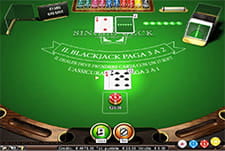 La versione Single Deck del blackjack su Unibet casinò