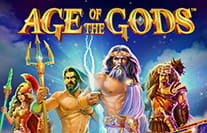 La slot jackpot Age of the Gods è presente in tutti i casinò Playtech