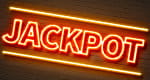 Un'immagine con la scritta jackpot a simboleggiare gli alti premi che offrono le jackpot slot
