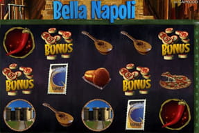 La slot Bella Napoli del casinò mobile CasinoMania.