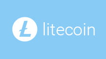Il logo della criptovaluta Litecoin.