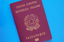 Un documento di identità italiano.