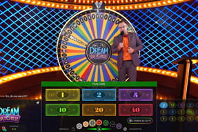La ruota della fortuna Dream Catcher del casinò live Gioco Digitale.