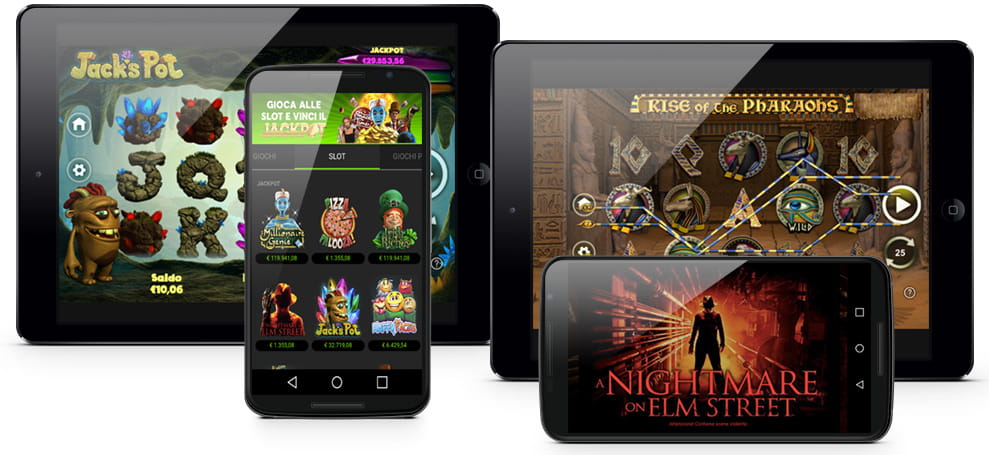 Diversi giochi prodotti da Random Logic appaiono sugli schermi di differenti dispositivi mobile.