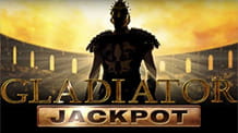 Il logo della slot Gladiator Jackpot di Playtech.