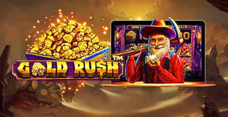Fermoimmagine della slot Gold Rush di Pragmatic Play.