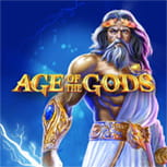Il logo della slot Age of the Gods.