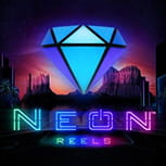 Il logo della slot Neon Reels.
