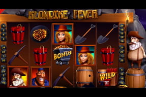 Il gioco jackpot Klondike Fever del casinò mobile CasinoMania.