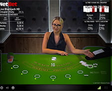 Il blackjack live del casinò NetBet