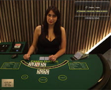 Un tavolo poker live di Casinò.com.