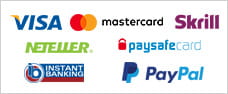 I metodi di pagamento disponibili su Casinò.com mobile.