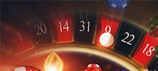 Una roulette a simboleggiare la particolare offerta ad esse legata di 888casino