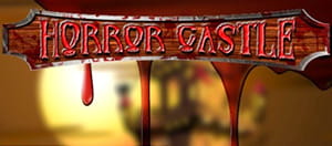Il logo della slot 'Horror Castle' e quello di CasinoMania.