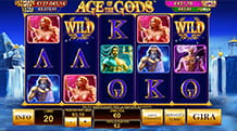 Gameplay di Age of the Gods, una delle saghe slot più apprezzate di Playtech.