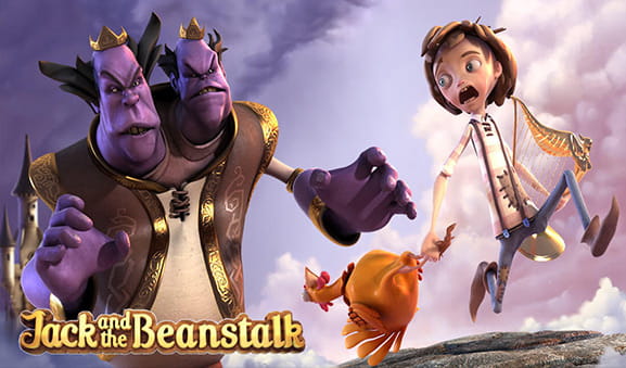 I personaggi principali della slot Jack and the Beanstalk targata NetEnt.