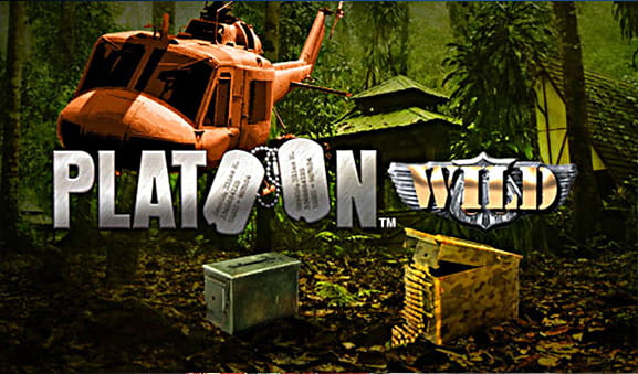 Il logo della slot Platoon Wild prodotta da iSoftBet.