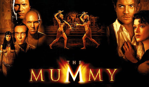 Alcuni dei protagonisti del film The Mummy.