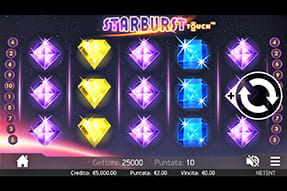 La slot Starburst anche su mobile