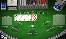 Il gioco Tequila Poker di Eurobet casinò
