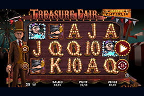 La slot Treasure Fair su 888casino mobile