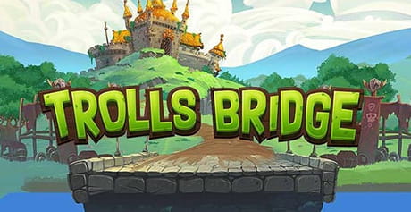 Fermoimmagine della slot Trolls Bridge di Yggdrasil.
