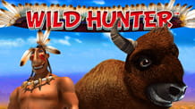 Il logo della slot Wild Hunter.