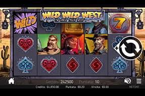 La slot Wild Wild West di StarCasinò mobile