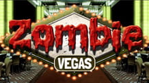 Il logo della slot machine Zombie Vegas.
